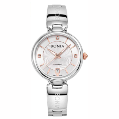 Bonia Elegance BNB10733-2312 Stainless Steel Band Analog Women Watch